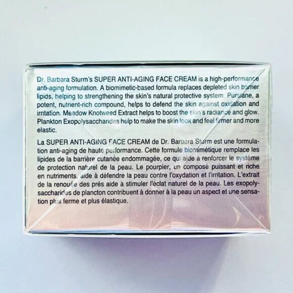 DR. BARBARA STURM Super Anti-Aging Face Cream 15 ML Sealed NWT - Picture 3 of 4
